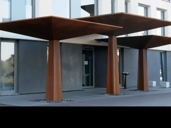 Modern openbaar gebouw