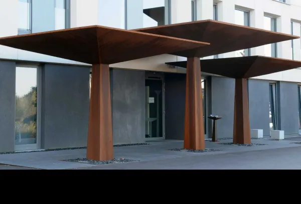 Modern openbaar gebouw